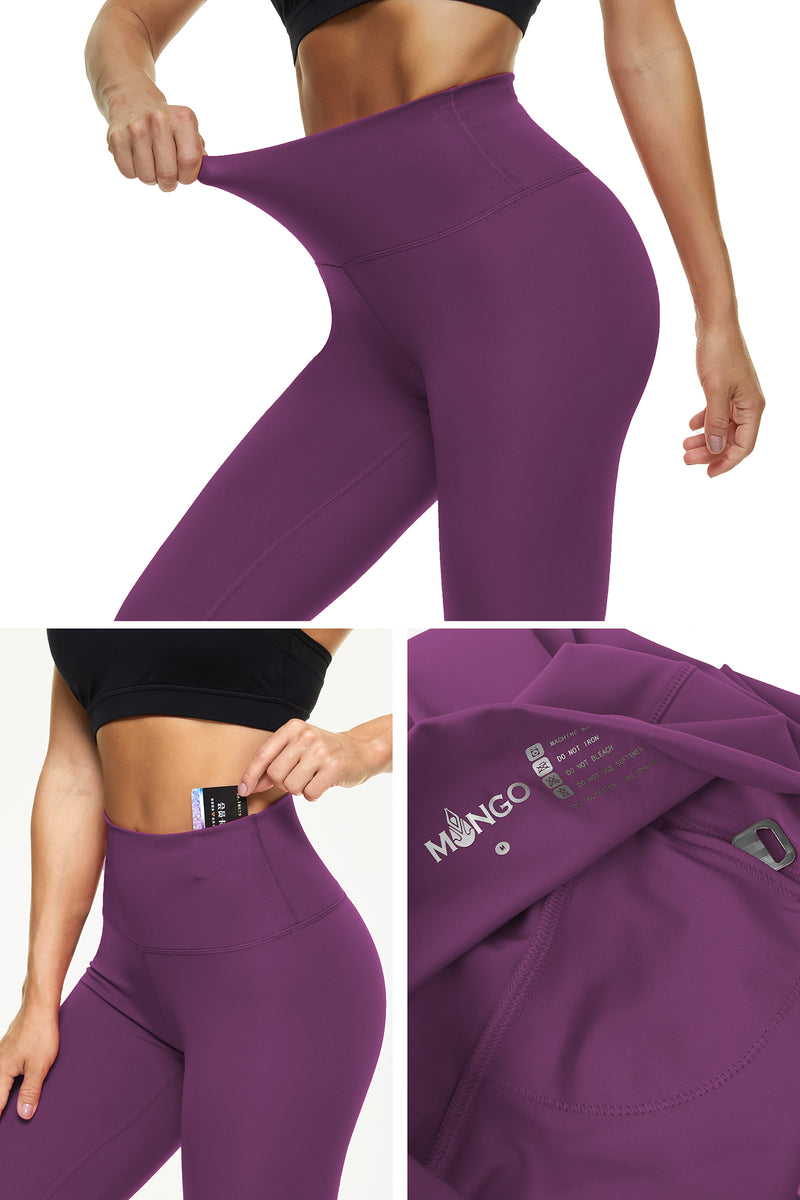 HIGH WAIST YOGA PANTS PURLE 2.0